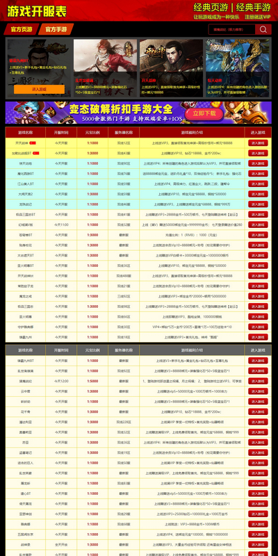 最新网页游戏测试表，探索与体验